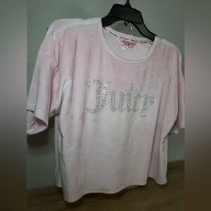 BABY PINK JUICY SHORTS SET